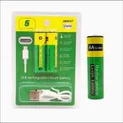 Type C Rechargeable Batteries AA & AAA