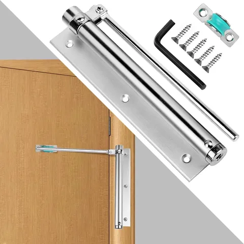 Automatic Door Closer Hinge Lock