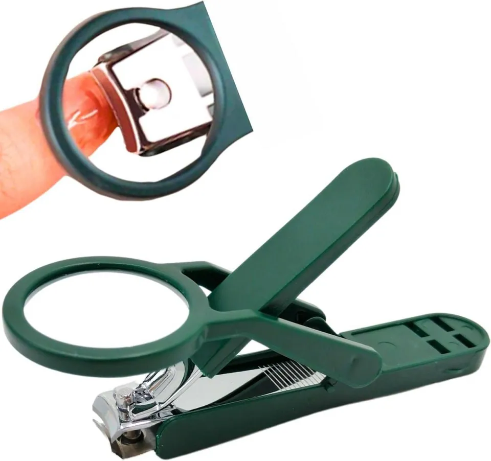 Magnifying Nail Cutter Clipper with 3X Zoom Lens