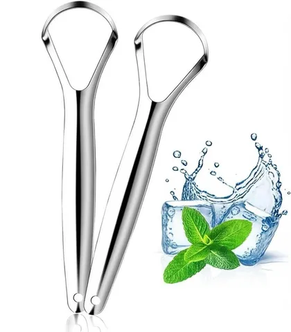 Stainless Steel Tongue Scraper