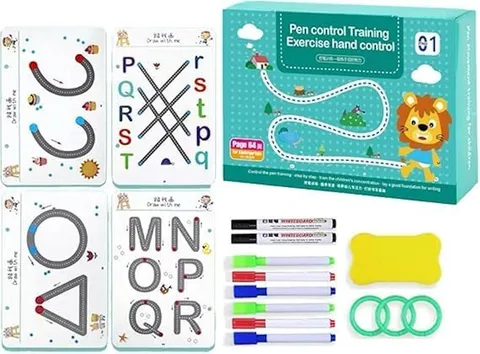 Hand Writing Pen Control Training Book