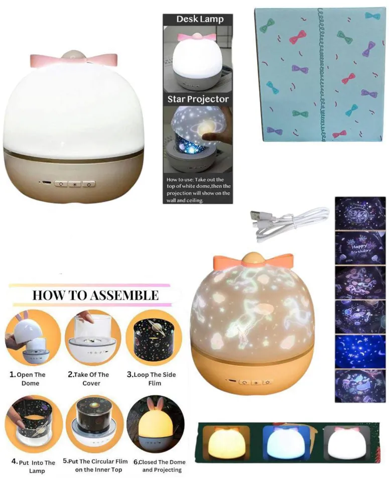Kids Night Light Projector