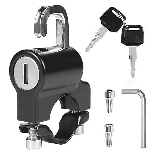 Motorcycle Helmet Lock