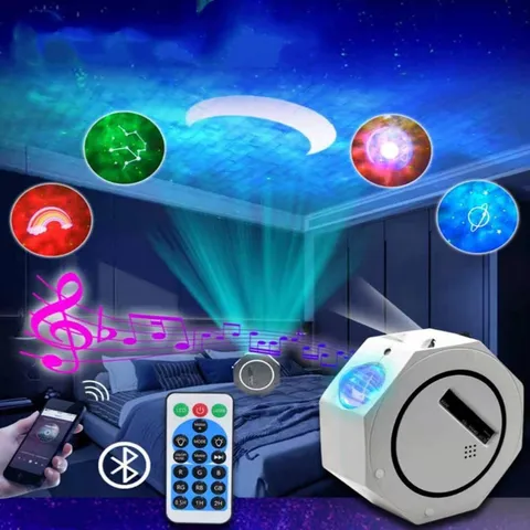 Octagon Aurora Starry Sky Projector