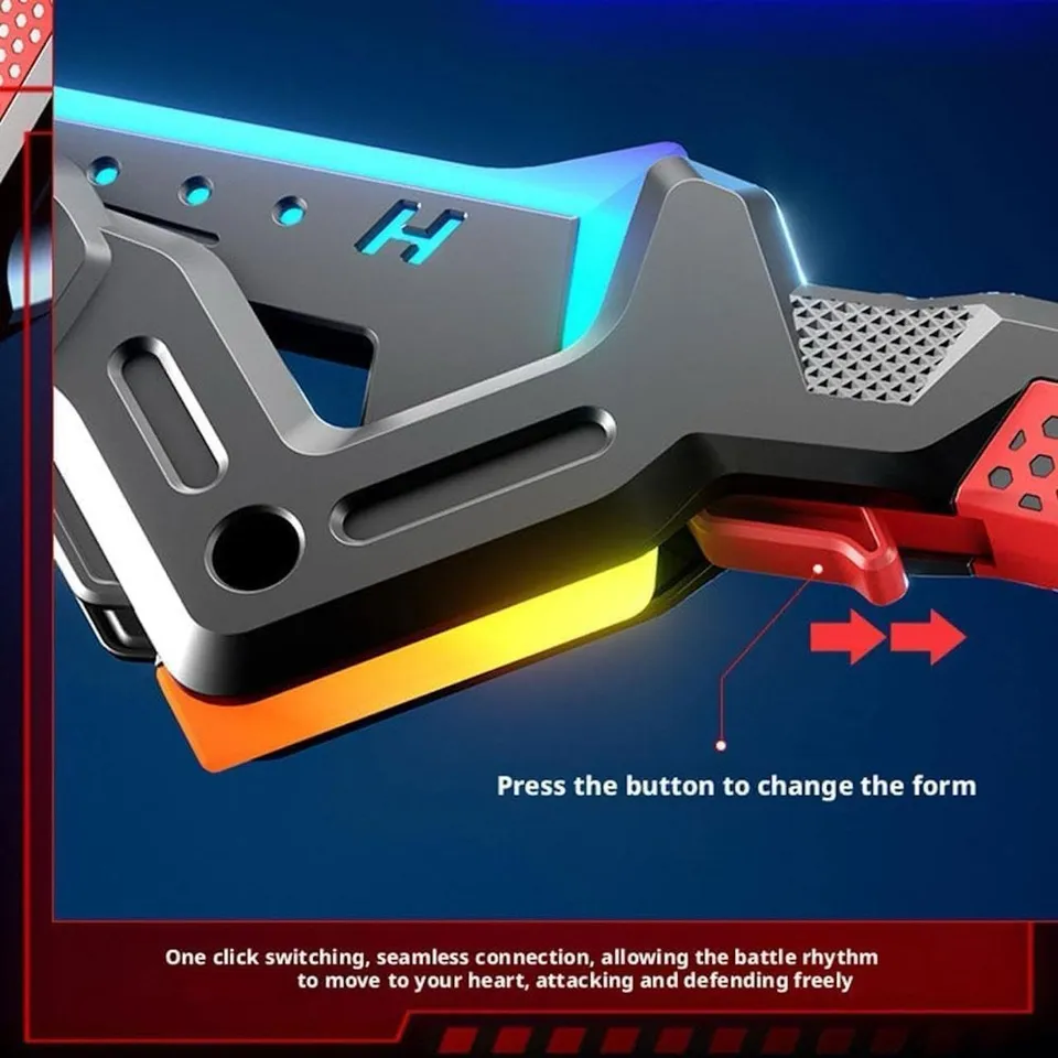 LED Light Up Dual Axe Blade Sword