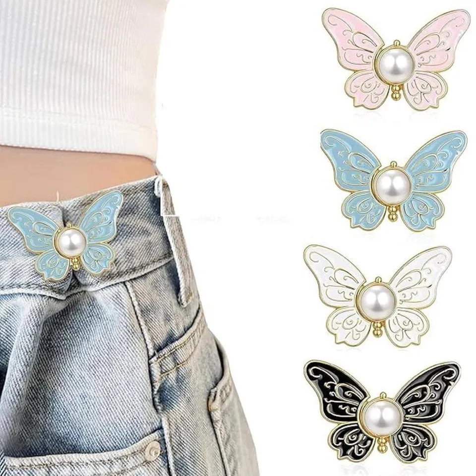 Butterfly Jeans Clip