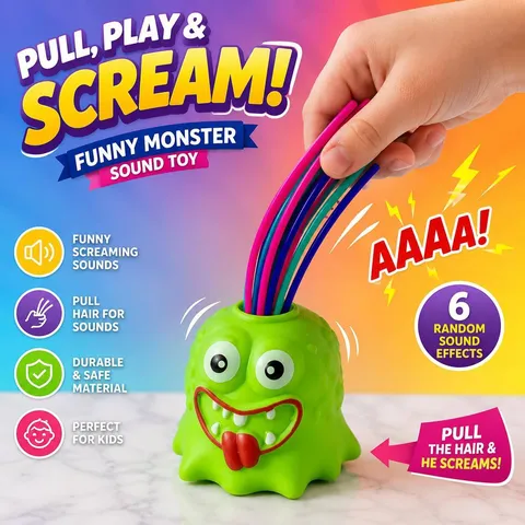 Screaming Monster Toy for Kids