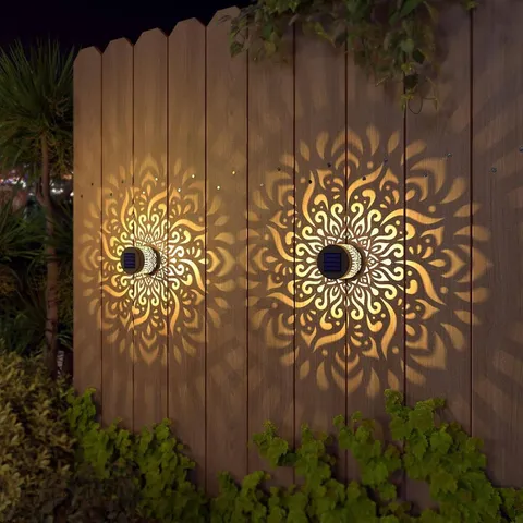 Solar Fence Light