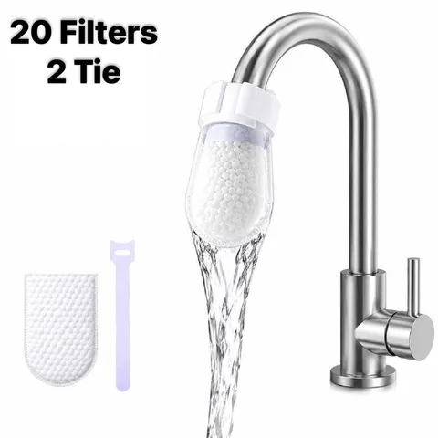 20pcs Cotton Water Filter Cover (20 Filter with 2 Tie)