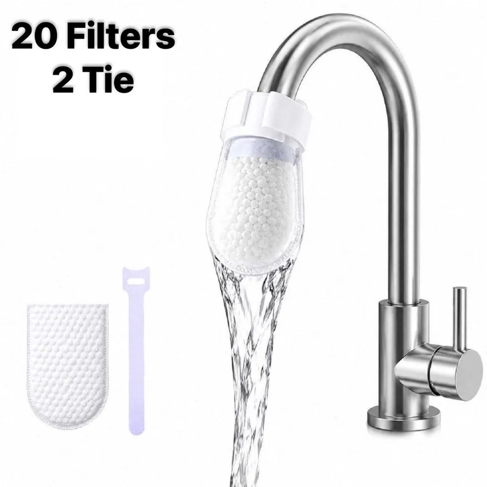 20pcs Cotton Water Filter Cover (20 Filter with 2 Tie)