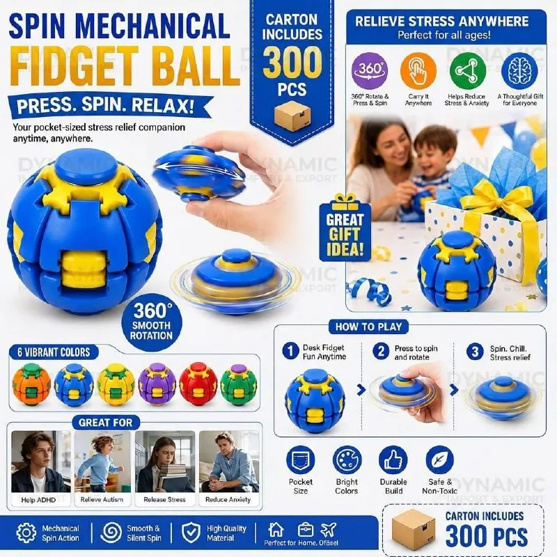 Press Spinner Ball