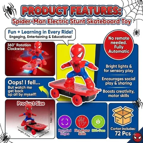 Stunt Spiderman Toy