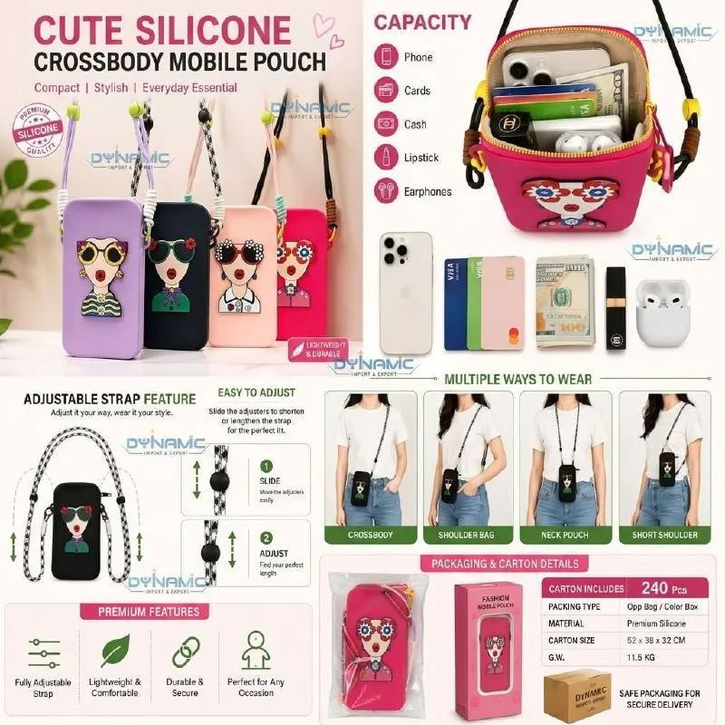 Silicone Mobile Pouch