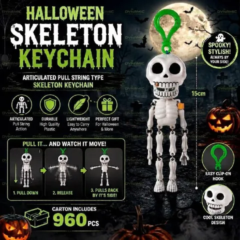 Skeleton Keychain