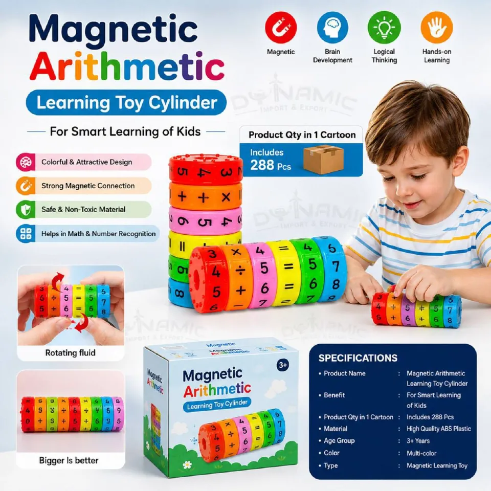 Magnetic Math Block