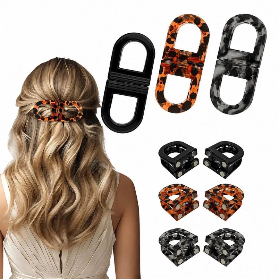 Magnetic Hair Claw Clip