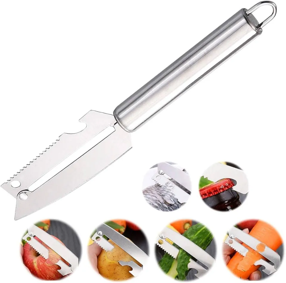 5 in 1 Stainless Steel Vegetable Peeler
