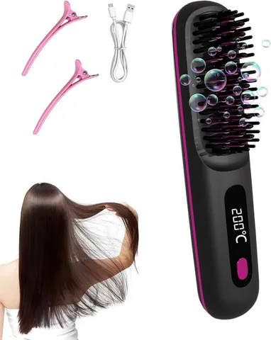 Cordless Hair Straightener Comb