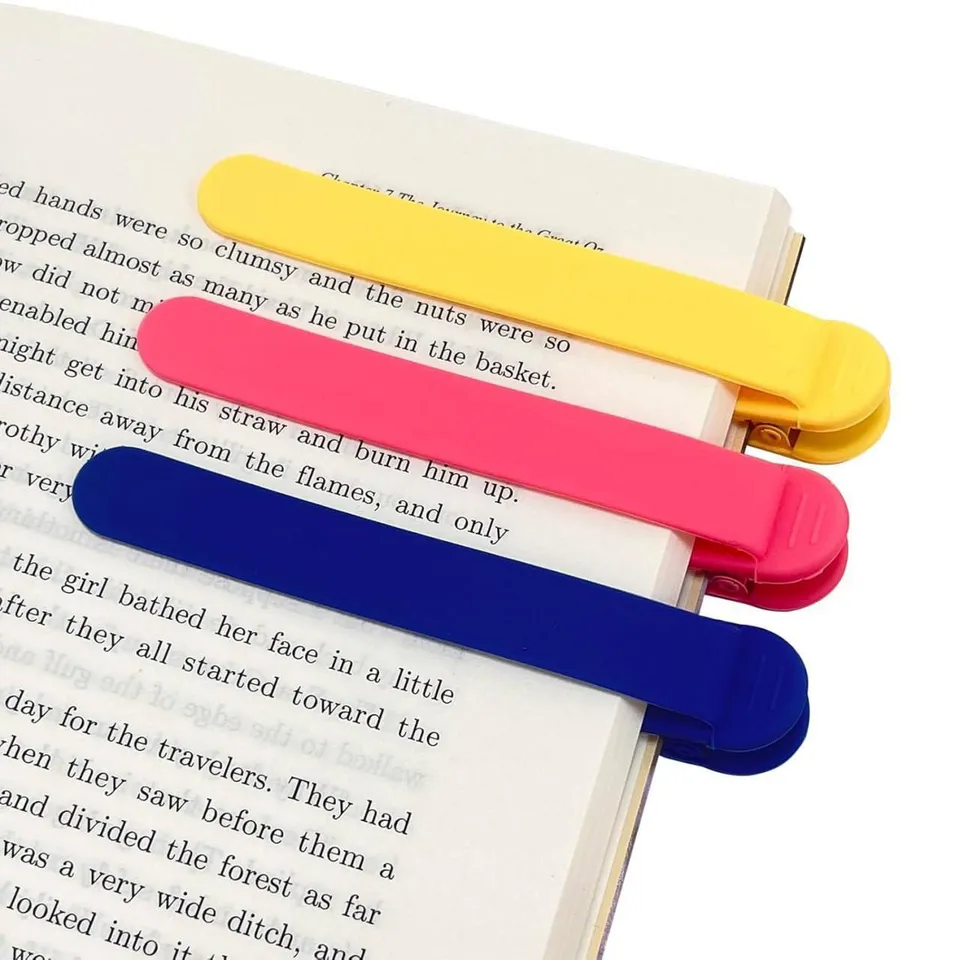 3 Pcs Smart Silicon Bookmark