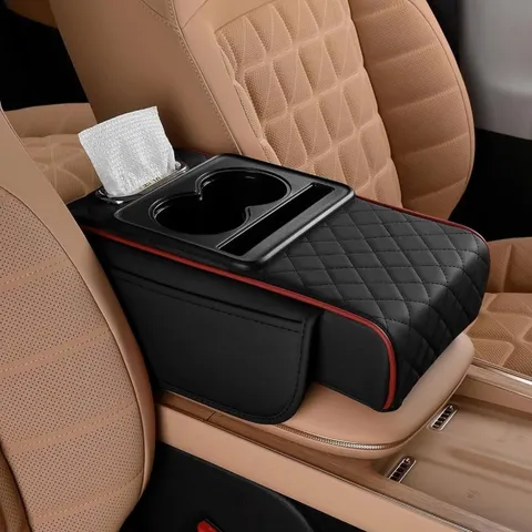 5 In 1 Car Armrest Cushion With Cup Holder