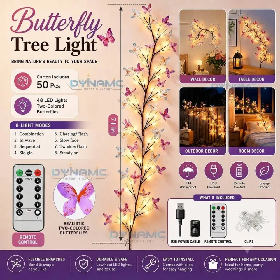 Butterfly Tree Light