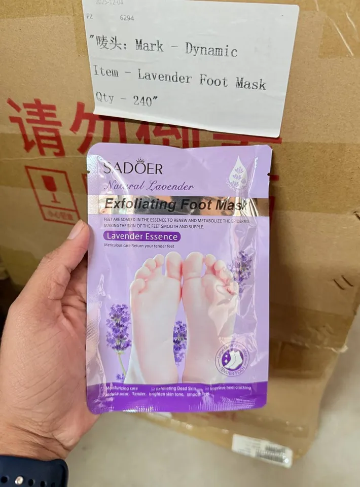 Lavender Foot Peel Mask