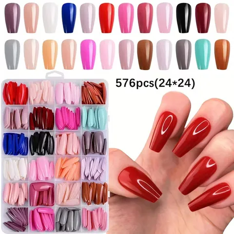 576pcs Nails Set