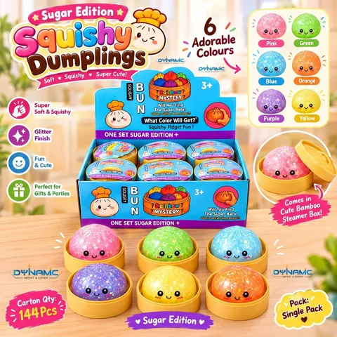 Dumpling Squishy Toy