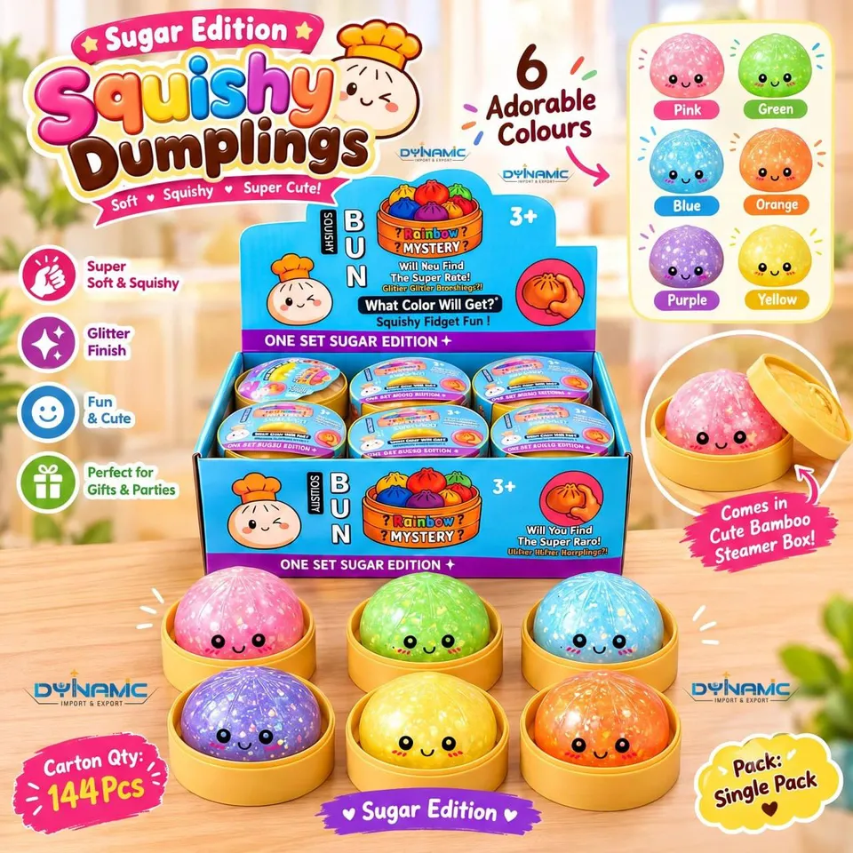Dumpling Squishy Toy